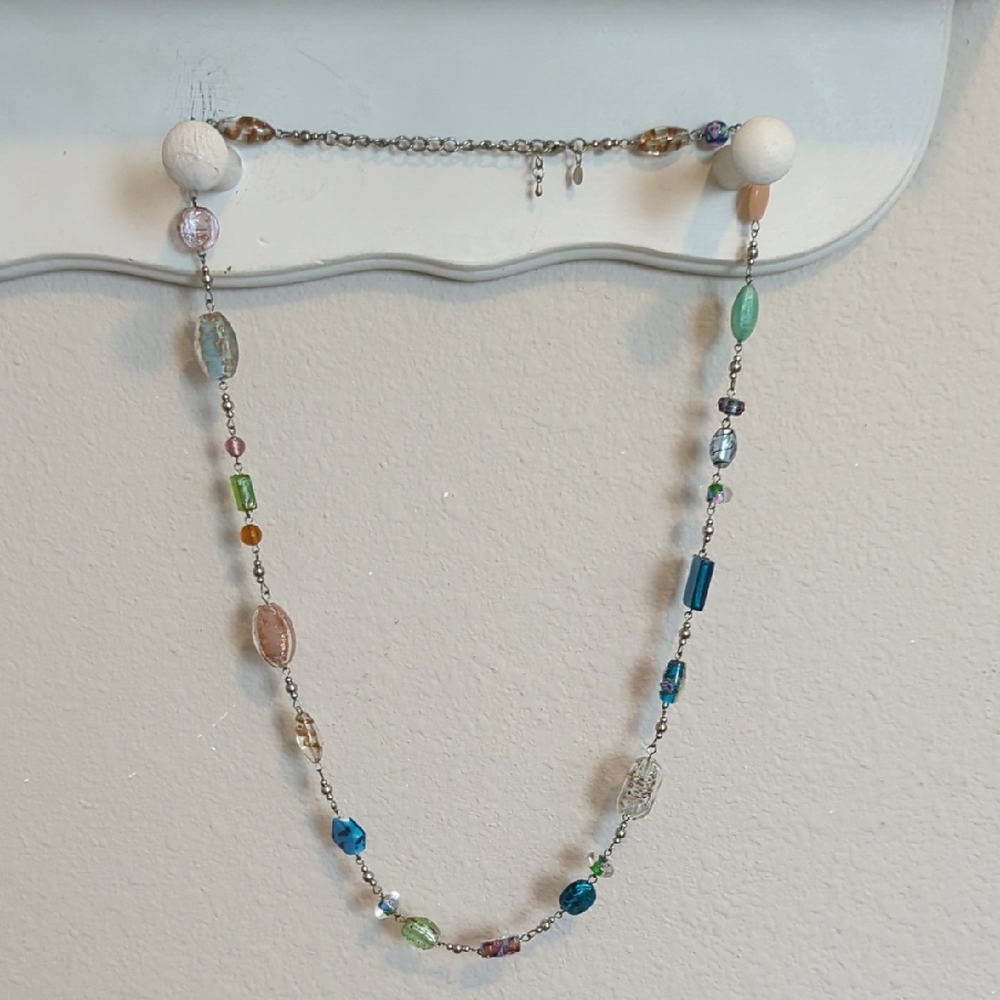 Premier Jewelry Multicolor Czech Glass Beaded Necklace